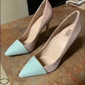 Multi color pretty heels